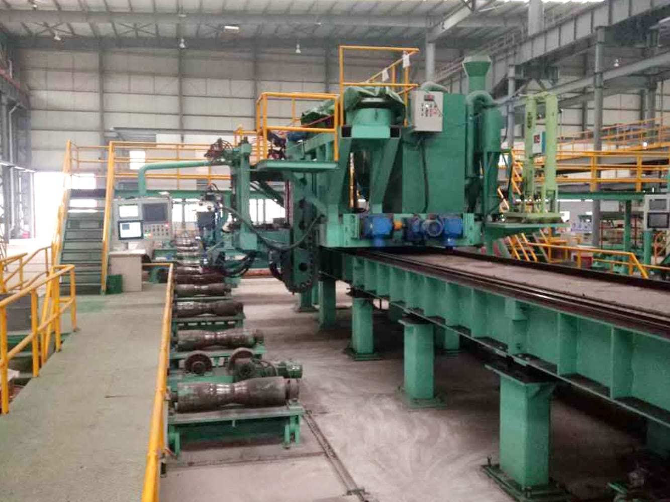 External welding machine — LSAW production